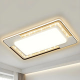 Stylish Flower Dimmable LED Flush Mount Ceiling Light Image - 3