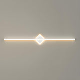Stylish Geometric Design Simple LED Strip Vanity Light Image - 11