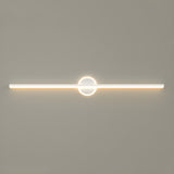 Stylish Geometric Design Simple LED Strip Vanity Light Image - 17