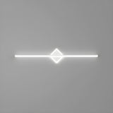 Stylish Geometric Design Simple LED Strip Vanity Light Image - 5