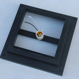 Stylish Geometric Solar Black Outdoor Post Table Lamp Image - 10