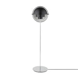 Stylish Gold Finish Spherical Metal LED Floor Lamp Image - 10