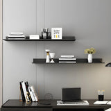 Stylish Horizontal Wall Mount Metal Short Bookshelves Image - 13