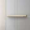 Stylish Horizontal Wall Mount Metal Short Bookshelves Image - 5