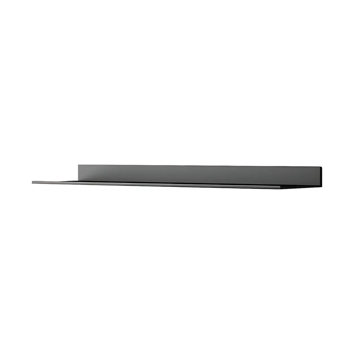 Stylish Horizontal Wall Mount Metal Short Bookshelves Image - 8