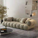 Stylish L-Shaped Velvet Sage Green Large Sectional Sofa Image - 3