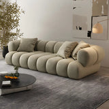 Stylish L-Shaped Velvet Sage Green Large Sectional Sofa Image - 5