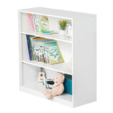 Stylish Metal Closed Back Standard Display Bookcase Image - 10