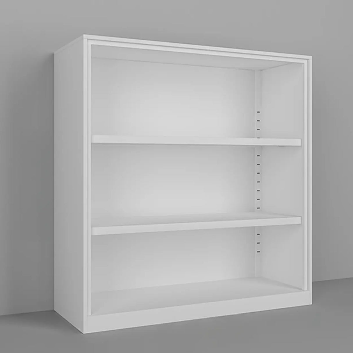Stylish Metal Closed Back Standard Display Bookcase Image - 11