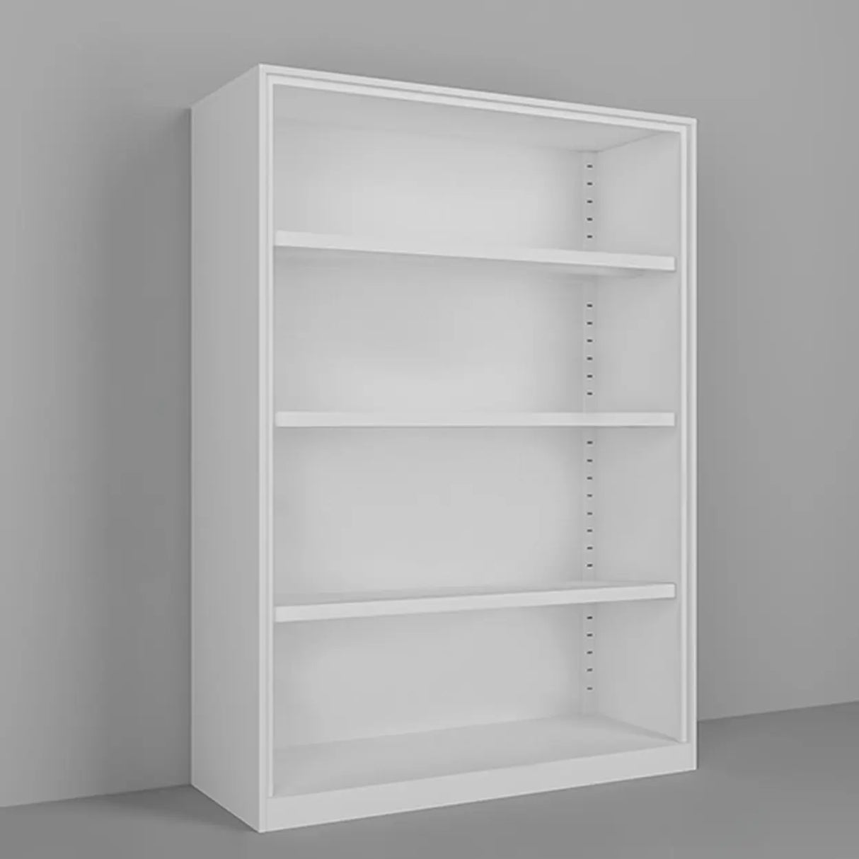 Stylish Metal Closed Back Standard Display Bookcase Image - 9