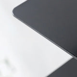 Stylish Metal Open Back Spine Narrow Bookshelf White Image - 7