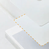 Stylish Metal Open Back Spine Narrow Bookshelf White Image - 8