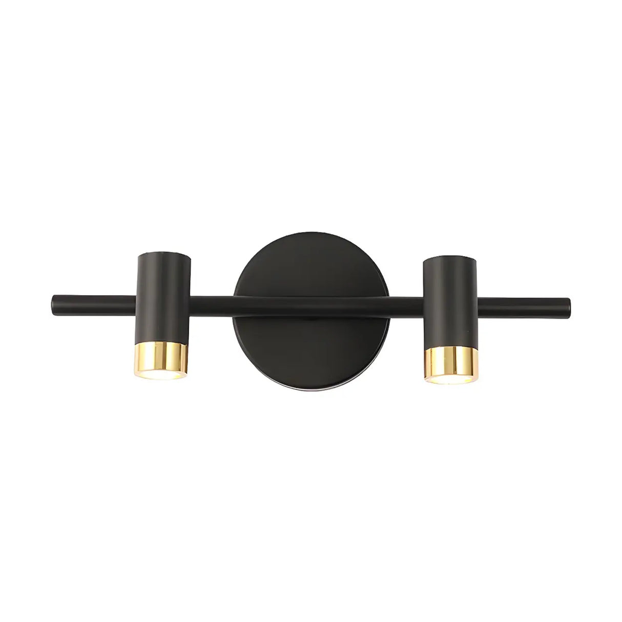 Stylish Metal Small Cylinder Bathroom Vanity Light Image - 5