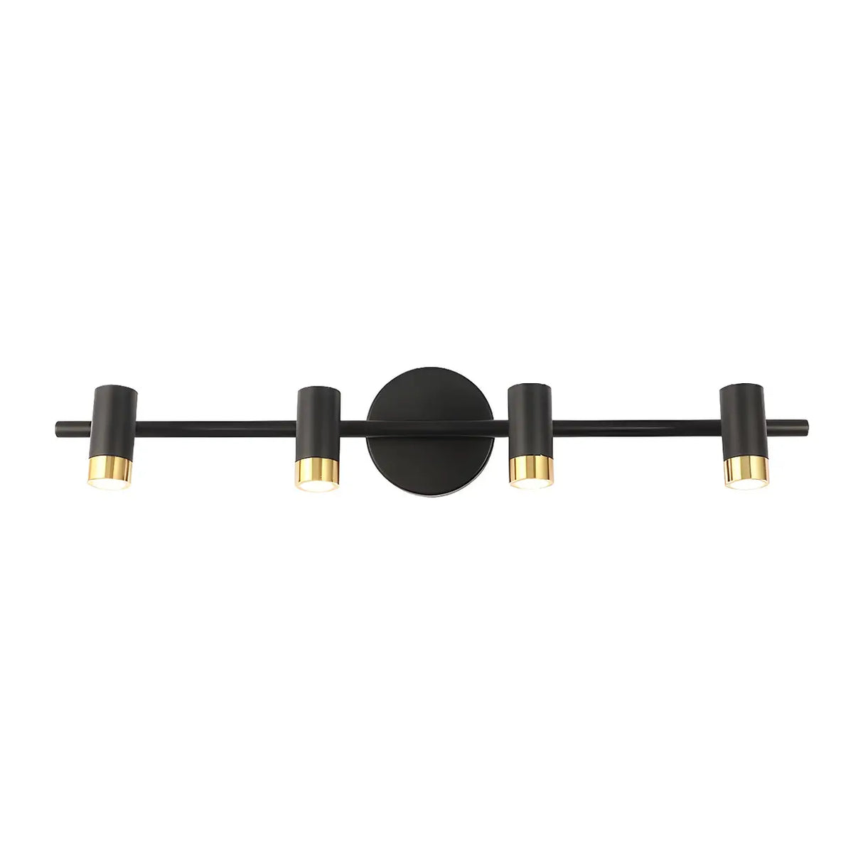 Stylish Metal Small Cylinder Bathroom Vanity Light Image - 9