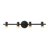 Stylish Metal Small Cylinder Bathroom Vanity Light Image - 9