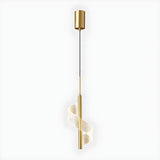Stylish Mini Gold Spiral Dimmable LED Pendant Light Image - 6