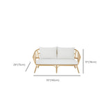 Stylish UV Resistant Outdoor Rattan Patio Conversation Set Image - 15