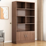 Stylish Vertical Rectangular Wood Bookcases Medium Image - 17