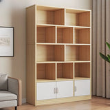 Stylish Vertical Rectangular Wood Bookcases Medium Image - 20