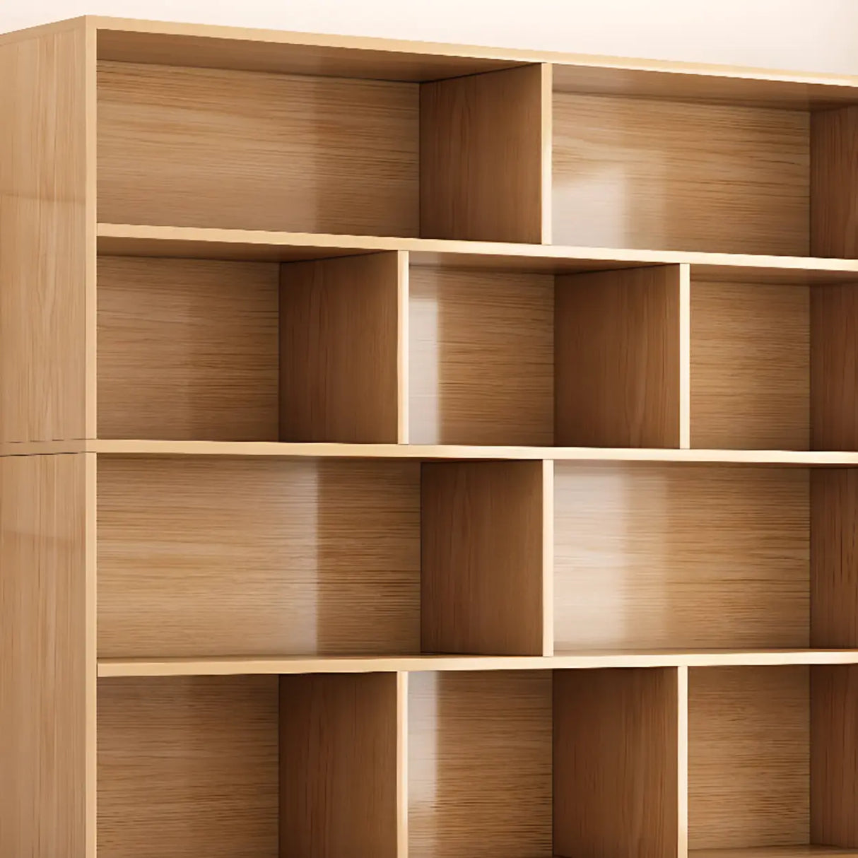 Stylish Vertical Rectangular Wood Bookcases Medium Image - 3