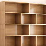 Stylish Vertical Rectangular Wood Bookcases Medium Image - 3