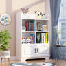 Stylish Vertical Rectangular Wooden Standard Bookcase Image - 21