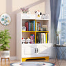 Stylish Vertical Rectangular Wooden Standard Bookcase Image - 33