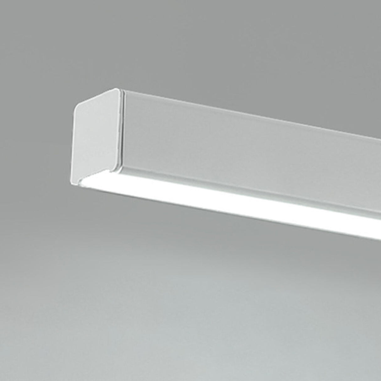 Stylish White Linear LED Pendant Light Kitchen Island Image - 14
