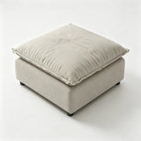 Suede Modular Sofa with Adjustable Backrests and Memory Foam Image - 19