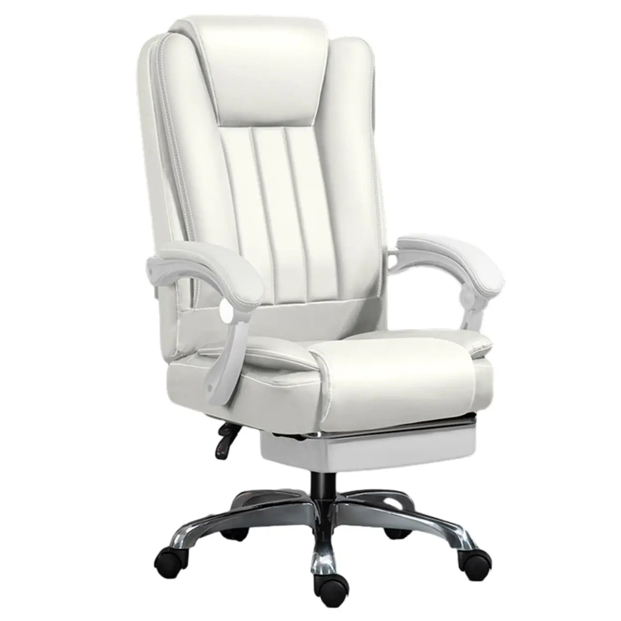 Swivel Adjustable Ergonomic Leather Metal Boss Office Chair Image - 10