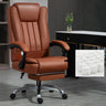 Swivel Adjustable Ergonomic Leather Metal Boss Office Chair Image - 11