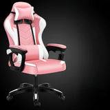 Swivel Black Adjustable Comfort Ergonomic Office Chair Image - 16