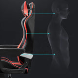 Swivel Black Adjustable Comfort Ergonomic Office Chair Image - 21