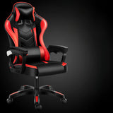 Swivel Black Adjustable Comfort Ergonomic Office Chair Image - 8