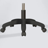 Swivel Black Faux Leather Ergonomic Office Task Chair Image - 9