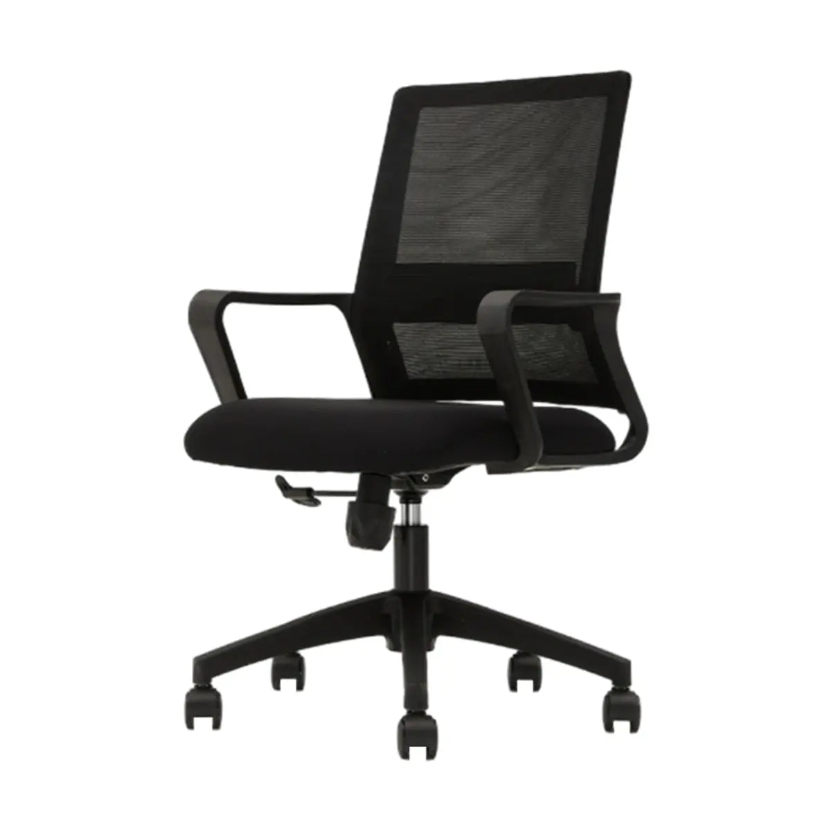 Swivel Blue Adjustable Tilt Mesh Upholstered Office Chair Image - 10
