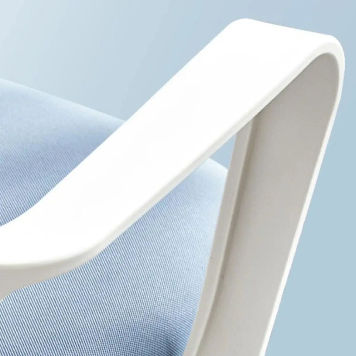 Swivel Blue Adjustable Tilt Mesh Upholstered Office Chair Image - 14