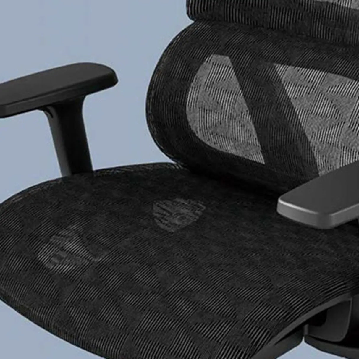 Swivel Ergonomic Black Mesh Lumbar Support Office Chair Image - 10