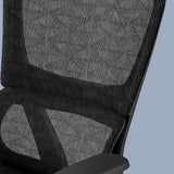Swivel Ergonomic Black Mesh Lumbar Support Office Chair Image - 8