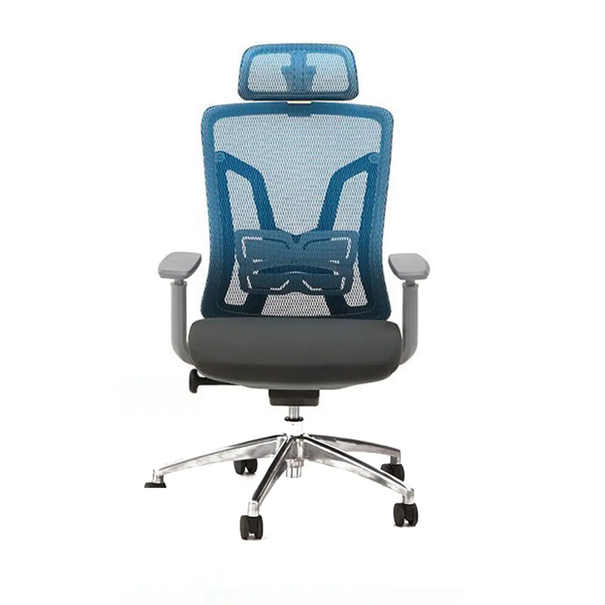Swivel Ergonomic Mesh Adjustable Office Chair with Lumbar Image - 11