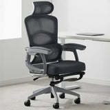 Swivel Ergonomic Mesh Adjustable Seat Height Office Chair Image - 1