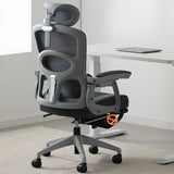 Swivel Ergonomic Mesh Adjustable Seat Height Office Chair Image - 2