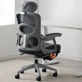 Swivel Ergonomic Mesh Adjustable Seat Height Office Chair Image - 6