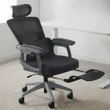 Swivel Ergonomic Mesh Adjustable Seat Height Office Chair Image - 9