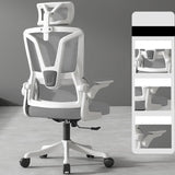 Swivel Ergonomic Mesh Headrest and Armrest Office Chair Image - 7