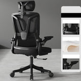 Swivel Ergonomic Mesh Headrest and Armrest Office Chair Image - 9
