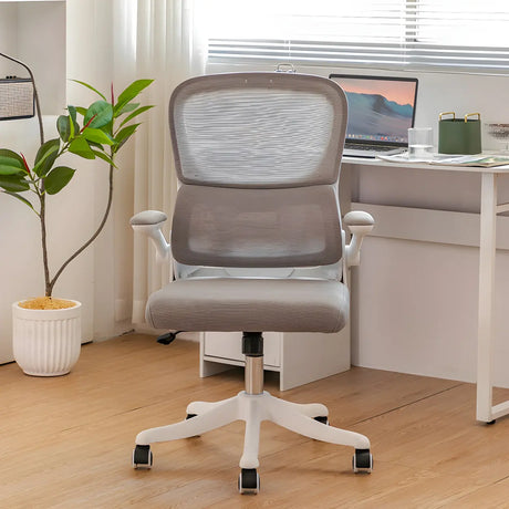 Swivel Ergonomic Mesh Office Chair with Lumbar Support Image - 1