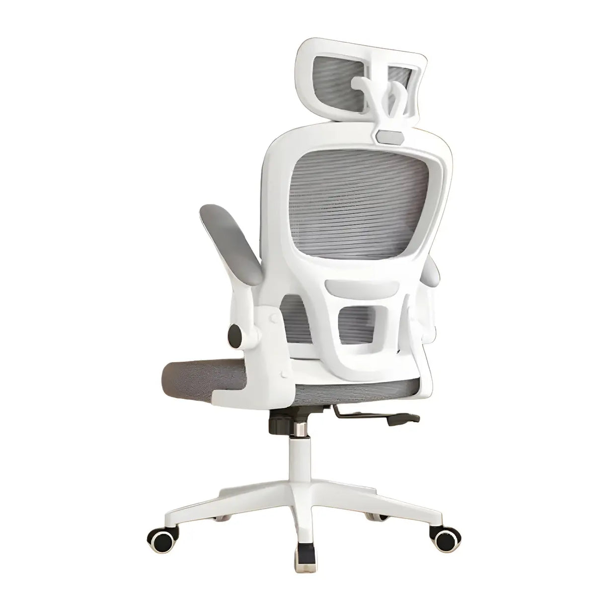 Swivel Ergonomic Mesh Office Chair with Lumbar Support Image - 3