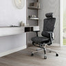 Swivel Ergonomic Mesh Tilt Lock Office Chair with Headrest Image - 1