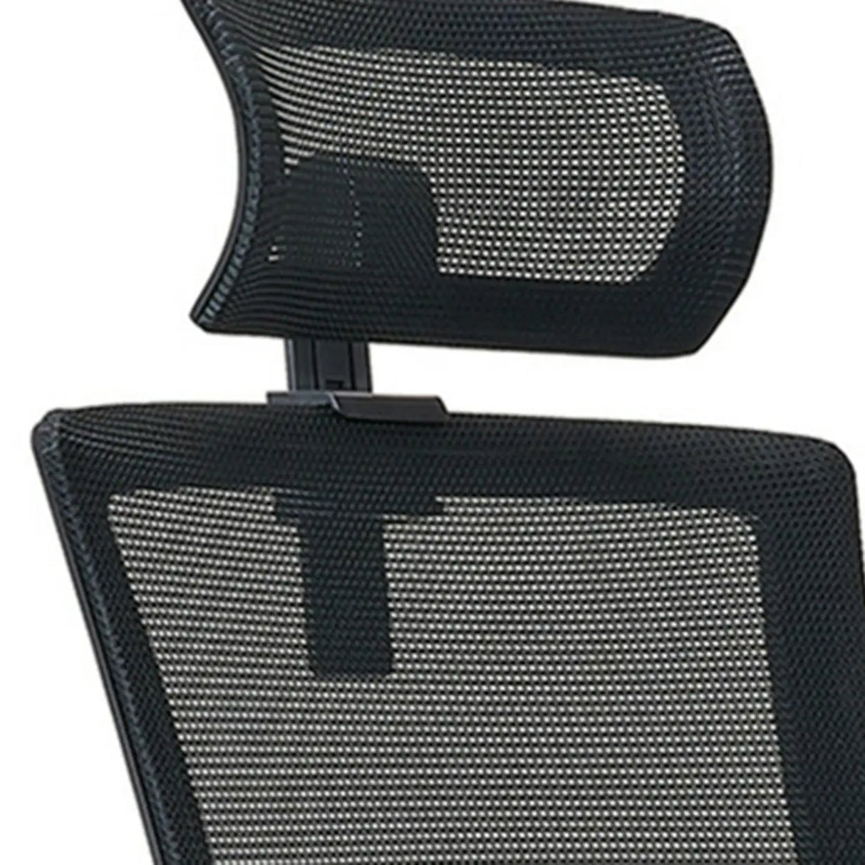 Swivel High Back Ergonomic Black Adjustable Office Chair Image - 4